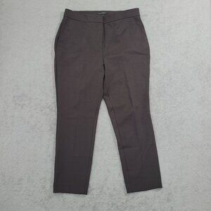 NWOT  Banana Republic Womens 12 Brown Ankle Pants Viscose/Nylon Blend// 1